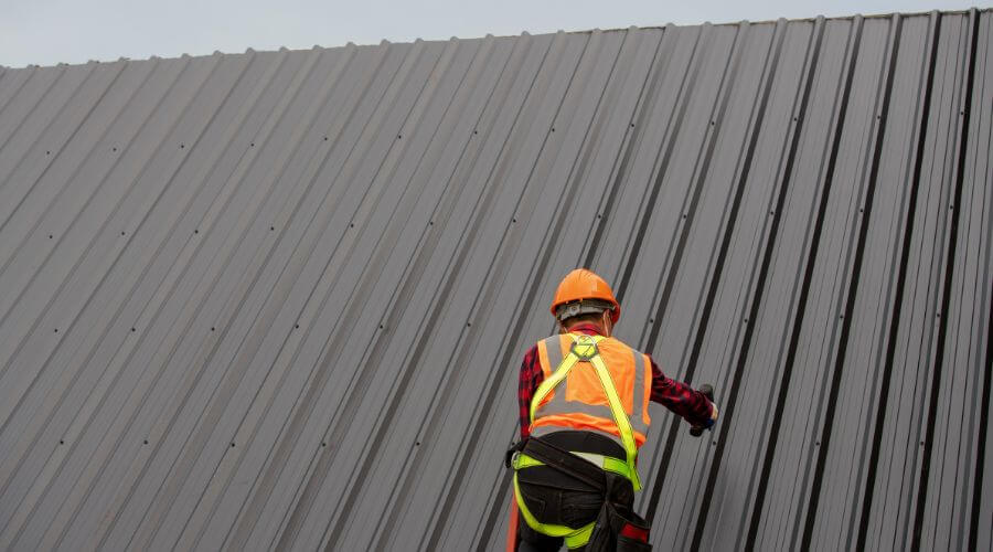 Professional metal roof installation services in Walford, IA